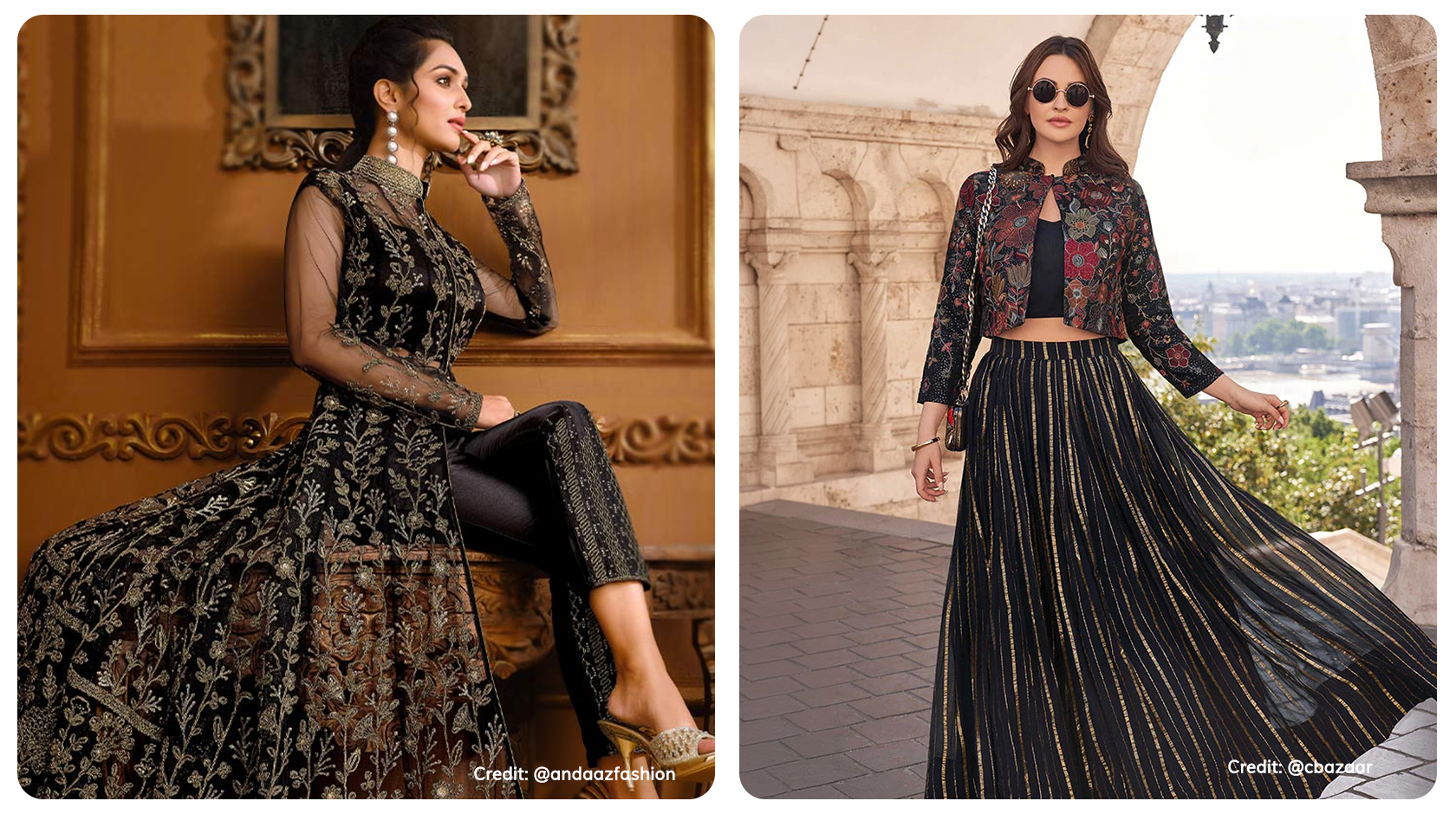 Black to an Indian Wedding