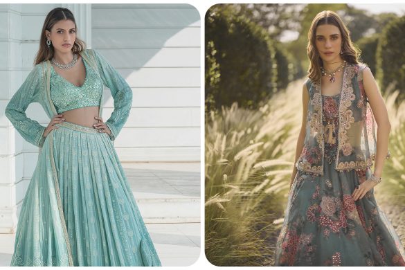 Cape Lehengas & Jacket Lehengas
