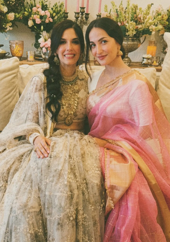 Gauri Spratt with Elli Avram