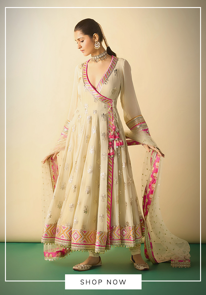 Gopi Vaid angarkha anarkali set