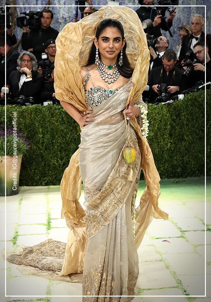 Isha Ambani at met Gala 2026
