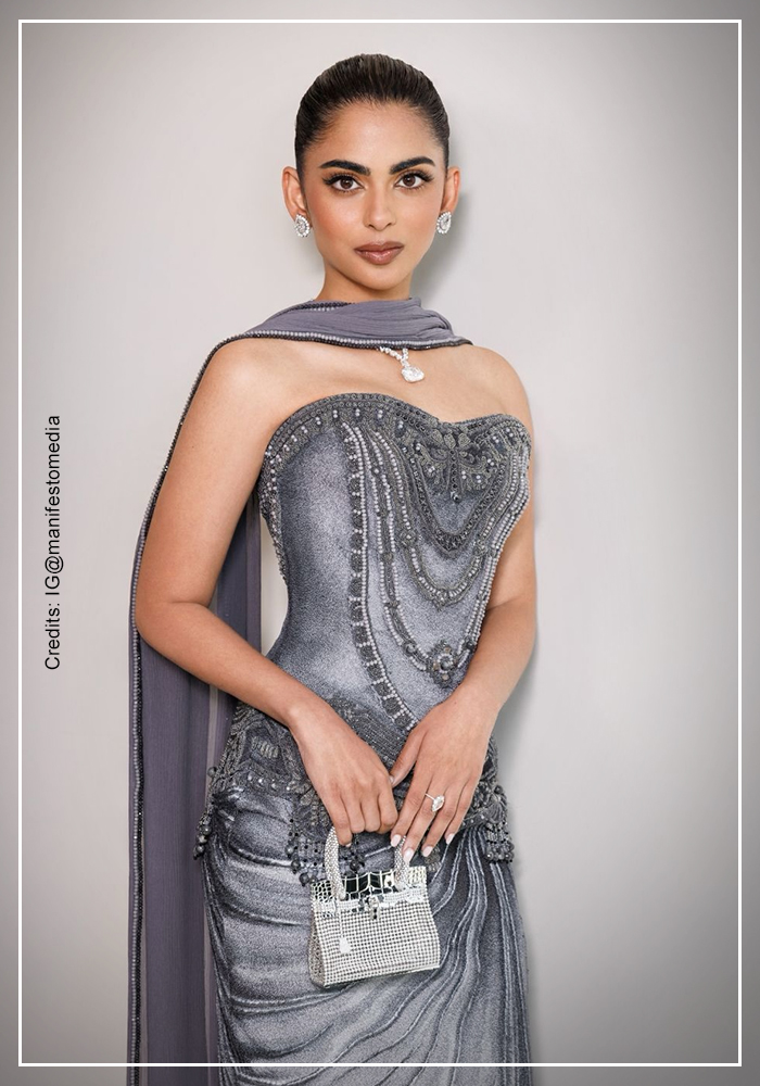 Isha Ambani in Rahul Mishra