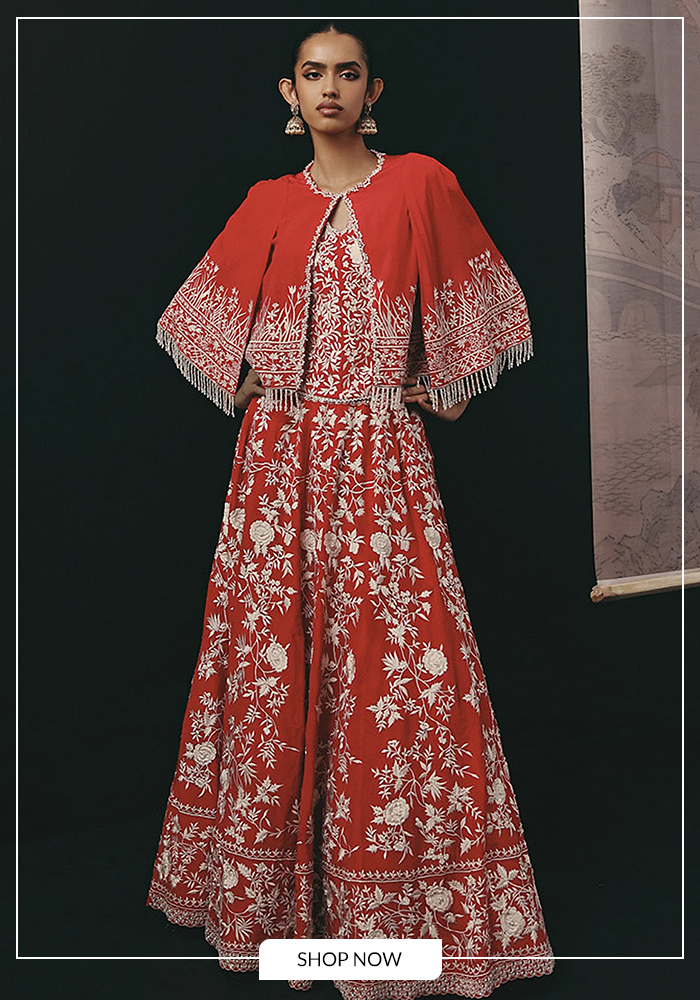Jacket lehenga