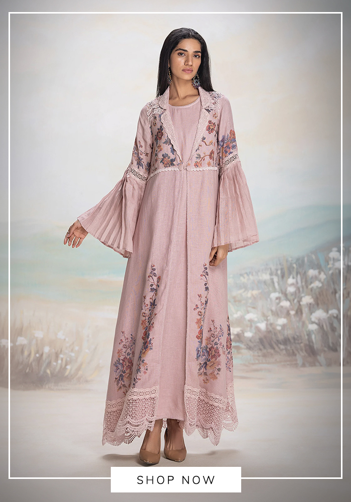 Kaveri vintage abaya and dress set