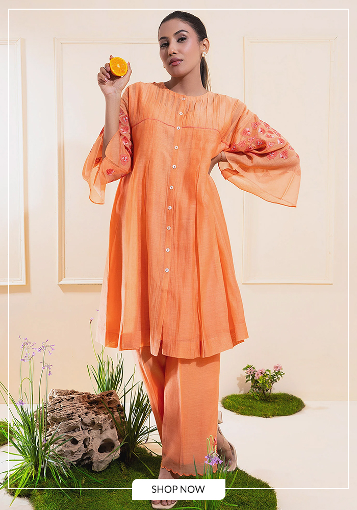 Orange co ord set