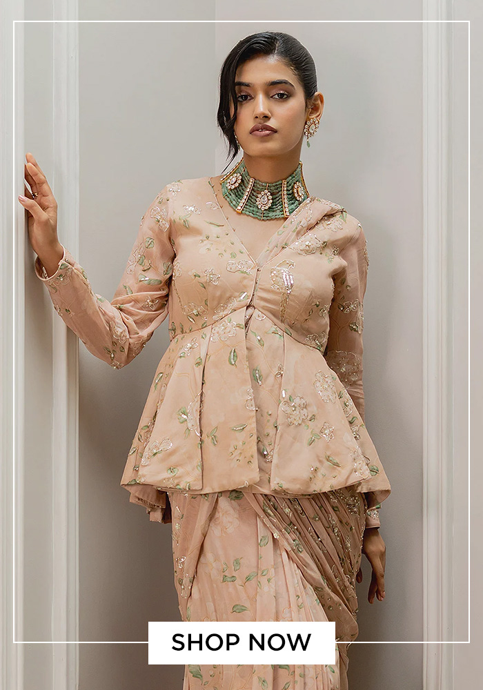 Peplum blouse for Apple Body-1