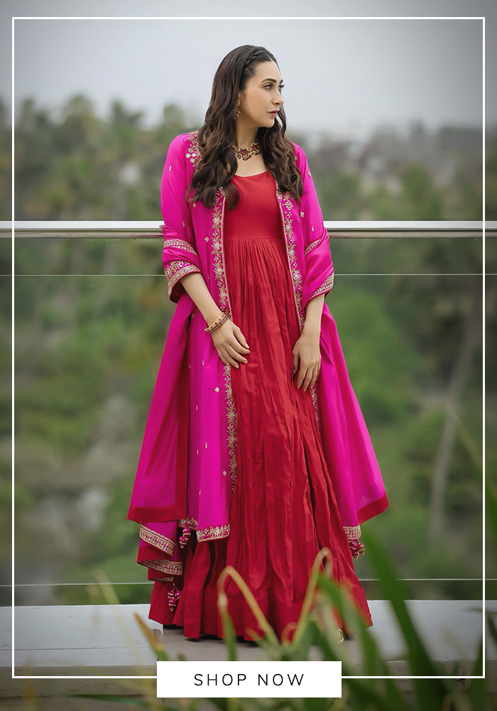 Punit Balana anarkali jacket set