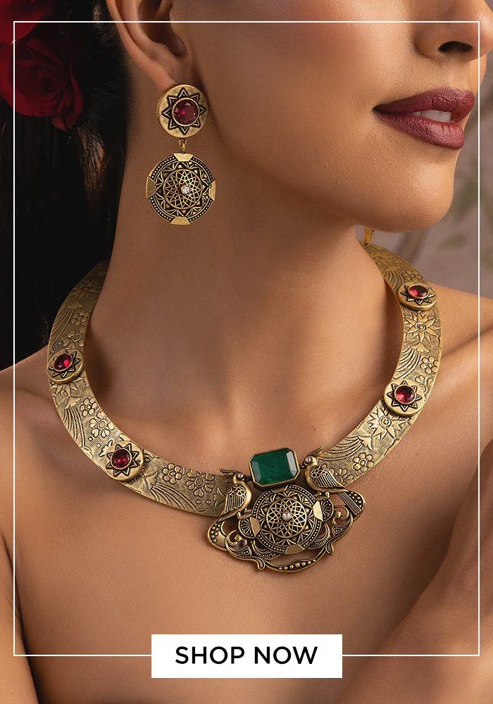 Ruby hasli necklace