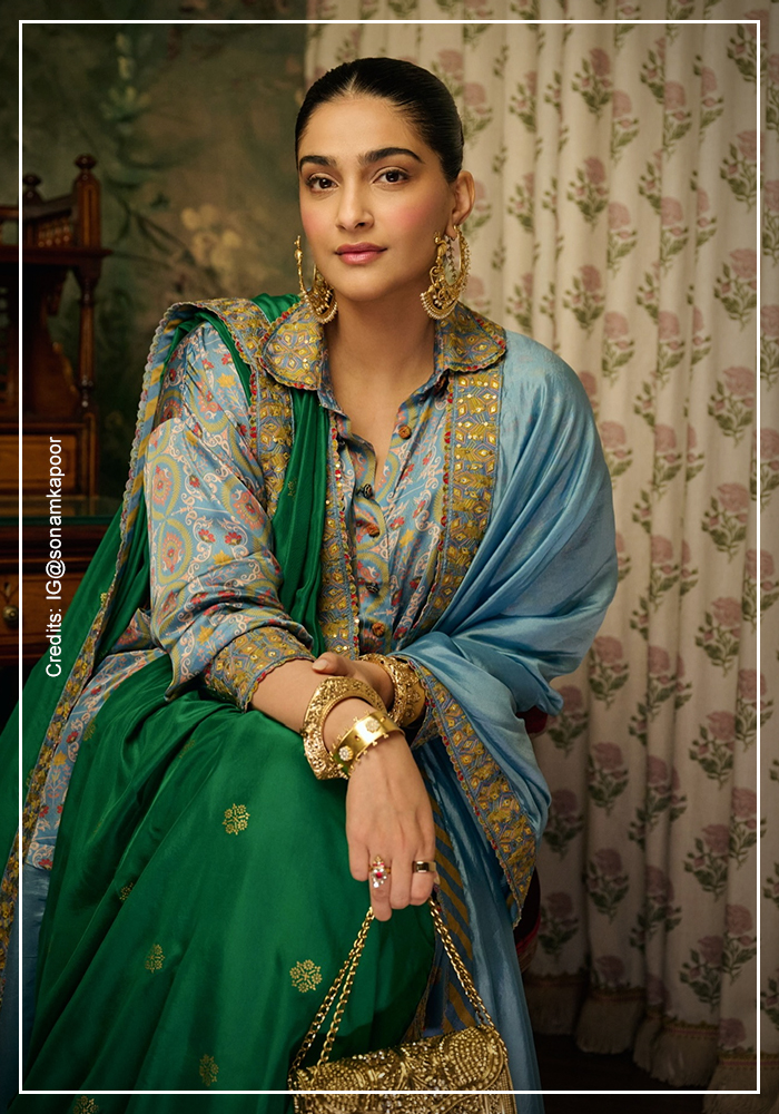 Sonam kapoor's punjabi lacha look