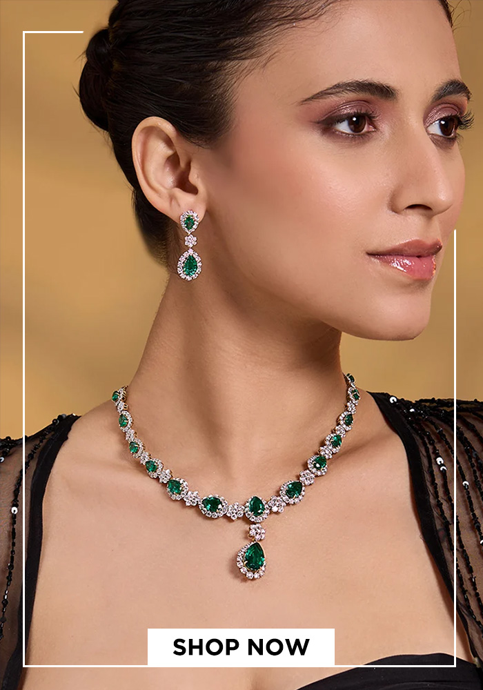 Vintage green halo earrings