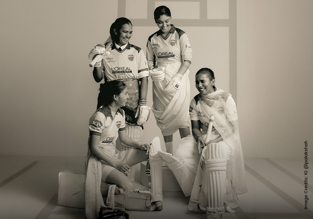 UP Warriorz team jersey designed by Ekaya Banaras