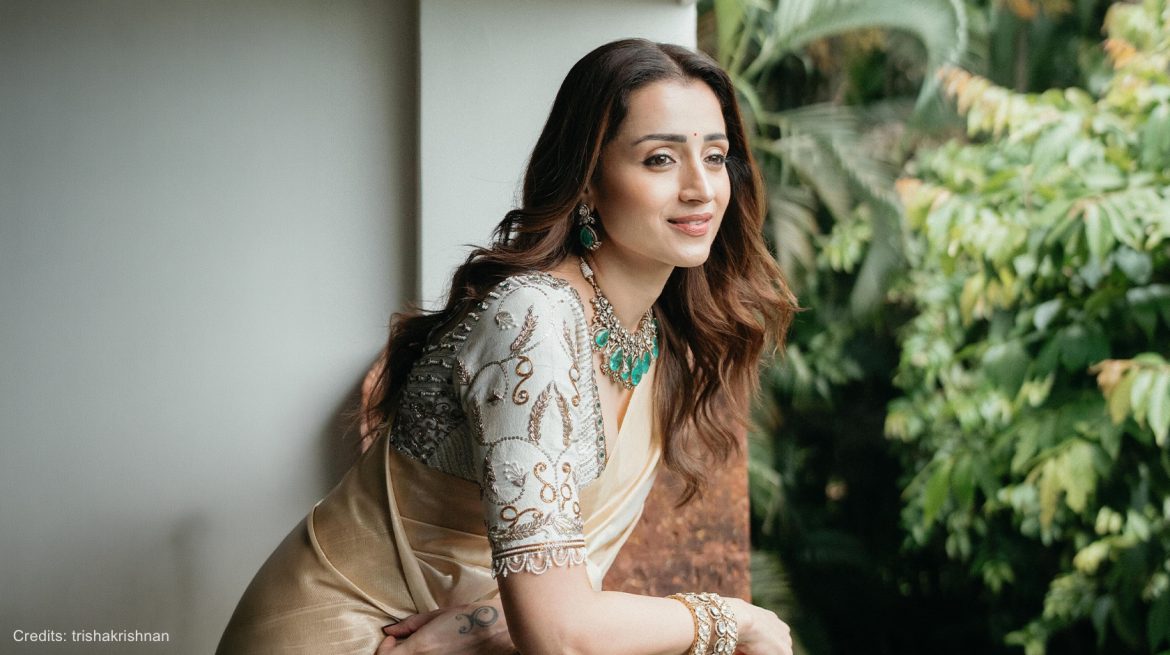 Trisha Krishnan Saree Looks: South Indian Style Icons