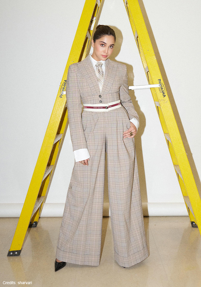 7. Plaid Structured Tailoring