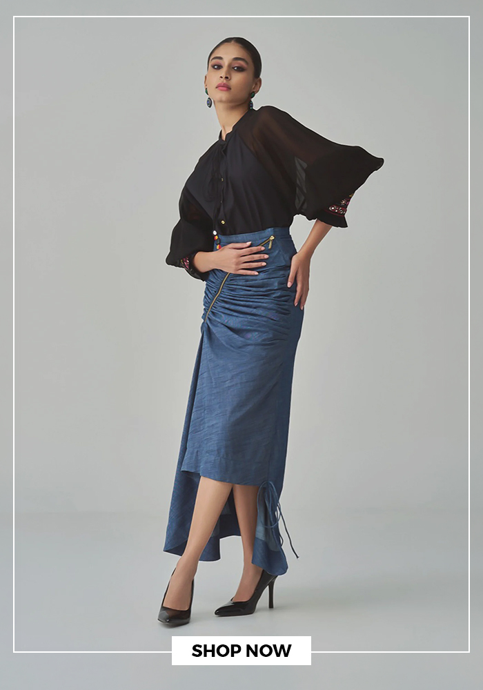 Midi Skirts Are Back and They’re Cooler Than Ever 5 Denim Midi Skirts