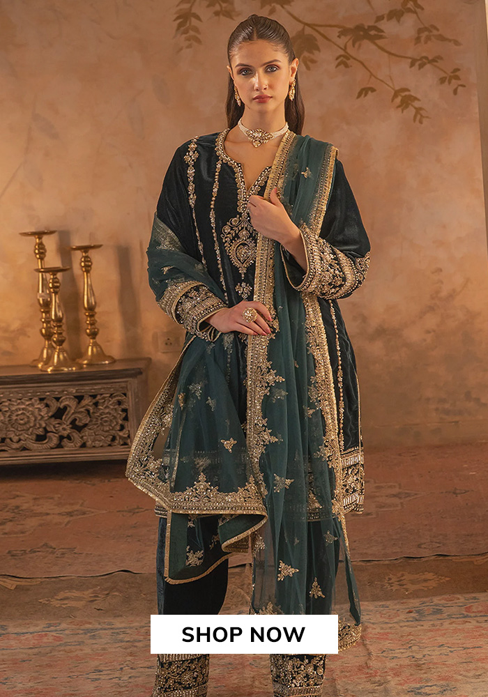 Angad Singh green punjabi bridal suit