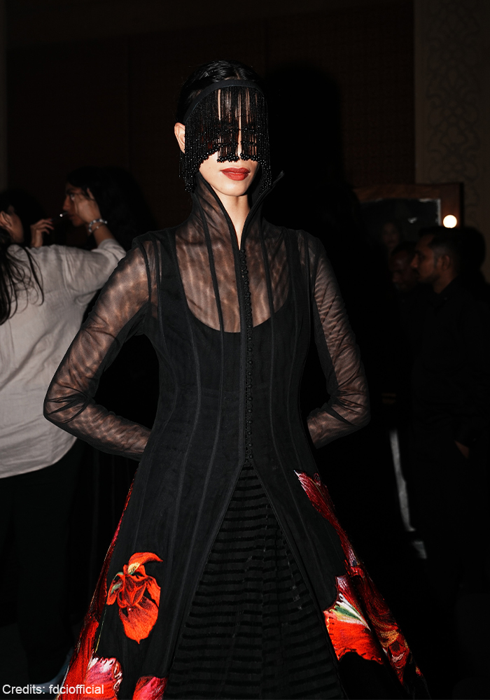 Beaded Fringe Headpiece: Movement as Glamour