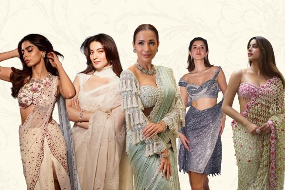Bollywood celebs wearing unique blouses