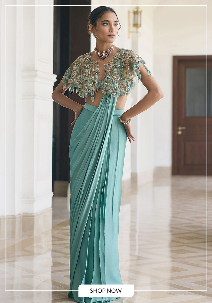 Cape saree