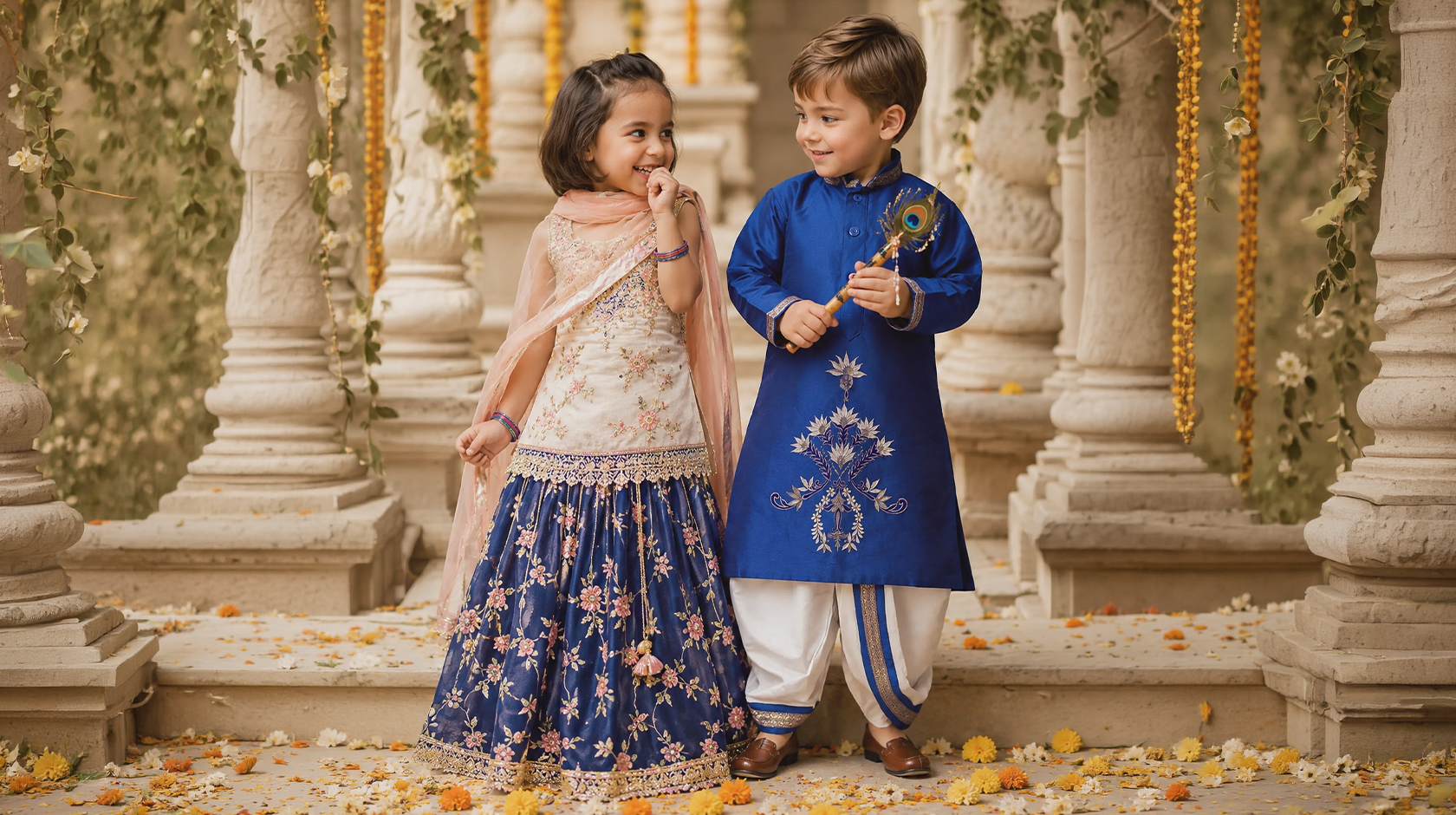 Janmashtami Looks for Kids That Are Anything But Costume-y