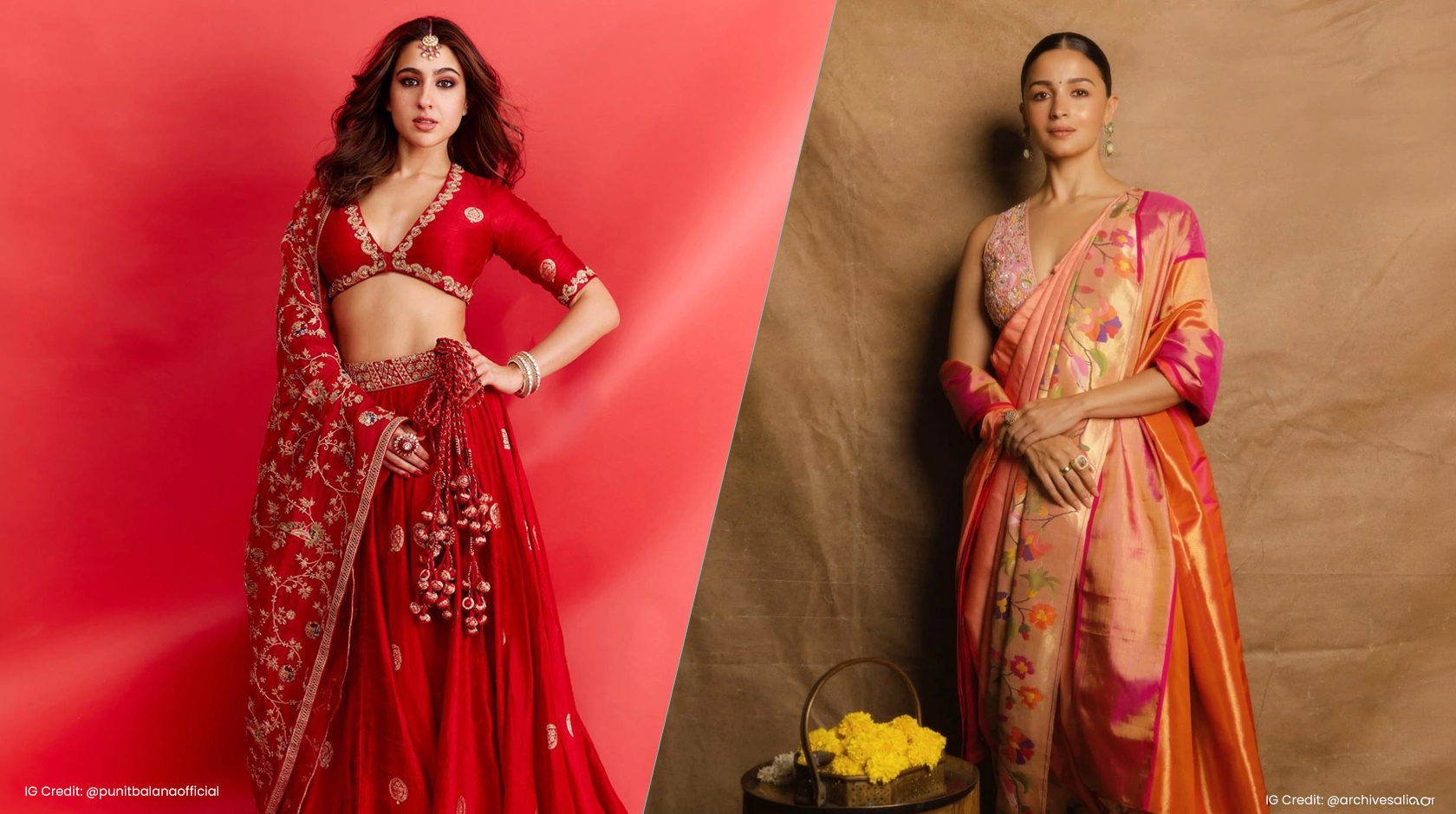 Saree vs Lehenga as a Wedding Guest