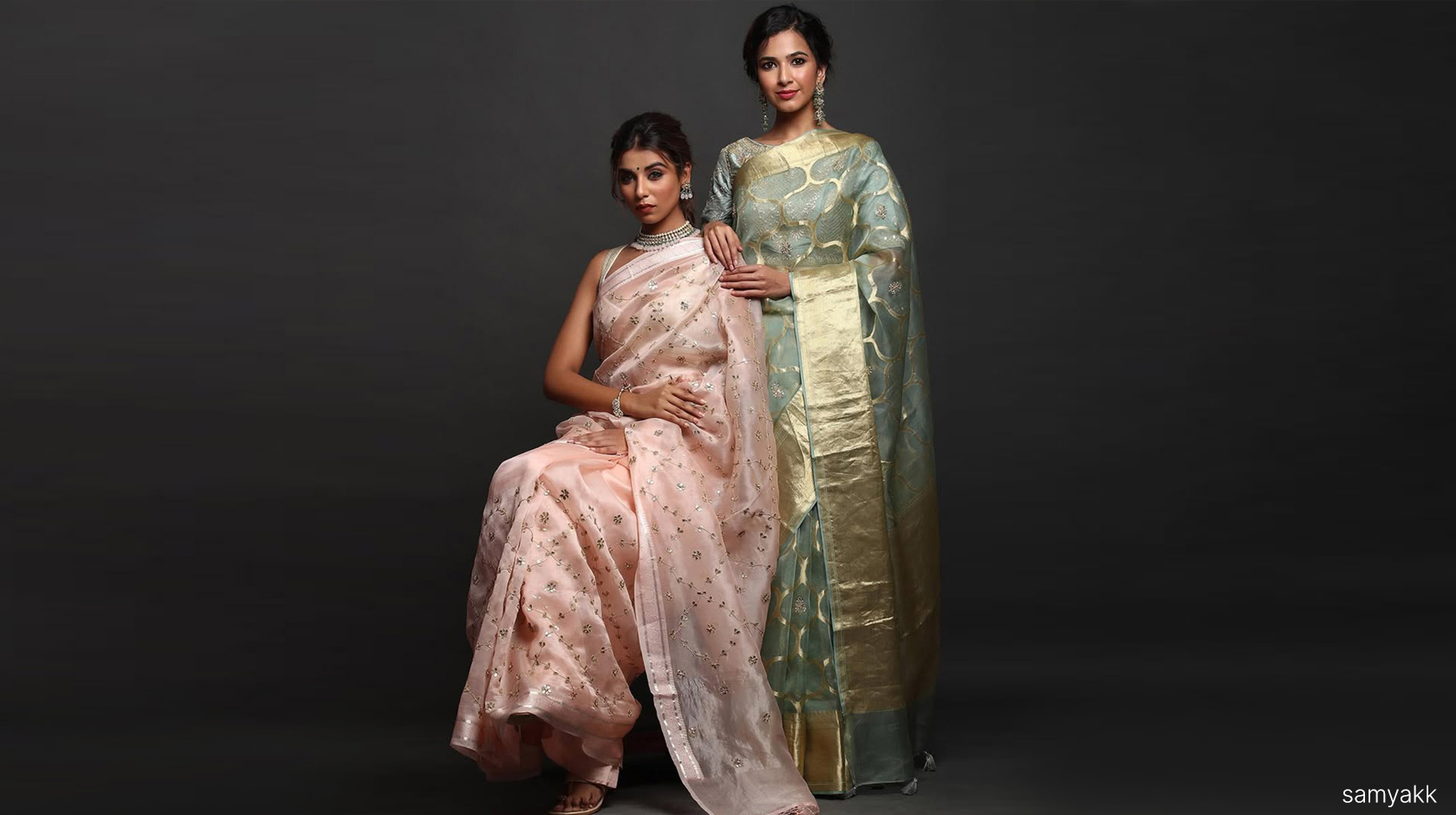 Organza vs Tissue Saree