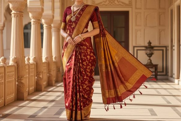 Nauvari Saree Draping Guide