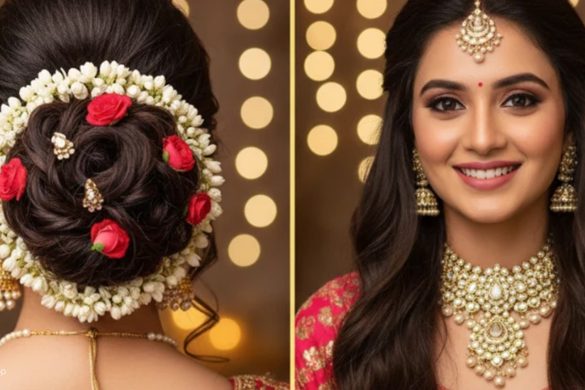 Navratri Hairstyles for Garba
