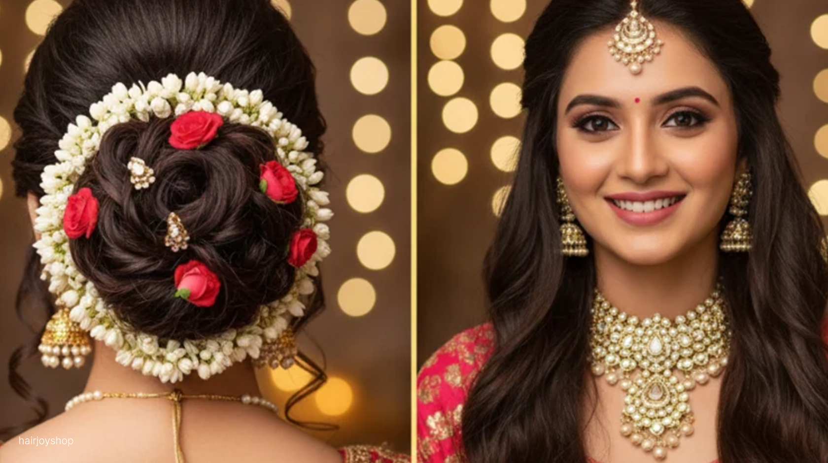 Navratri Hairstyles for Garba