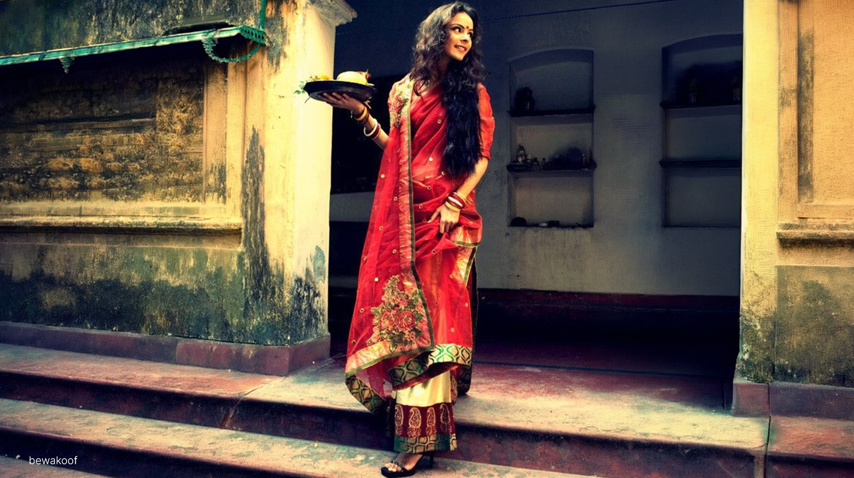 Atpoure Bengali Saree Draping