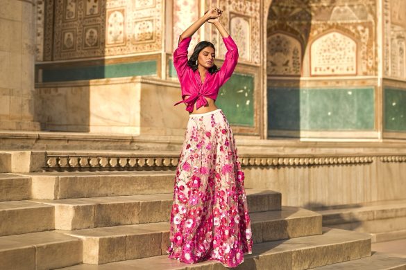 Floral skirt trend