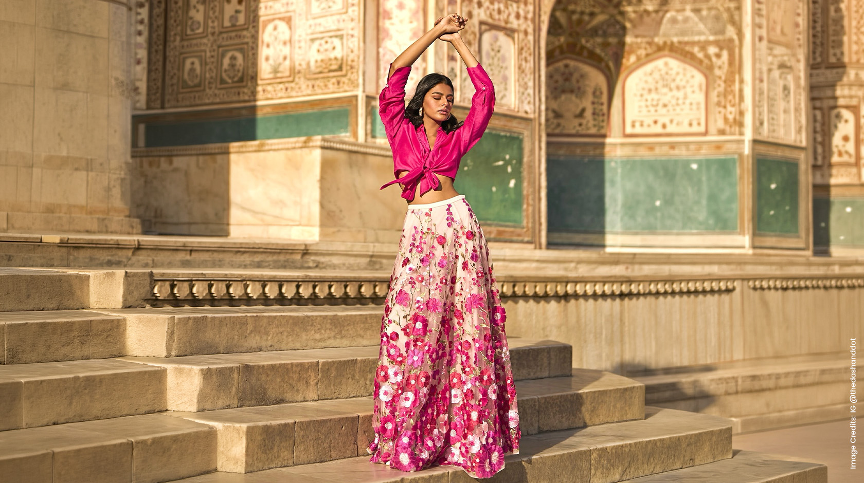 Floral skirt trend