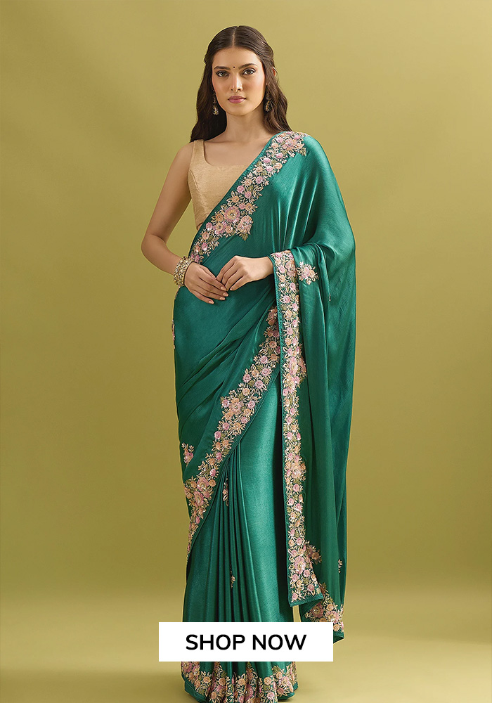 Green and Graceful Embroidery That Speaks Softly