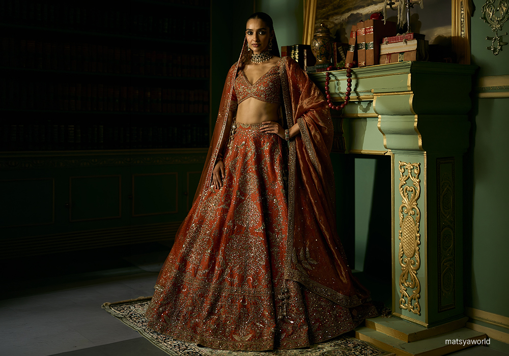 Why Tangerine Is Becoming a Serious Indian Wedding Colour Trend 