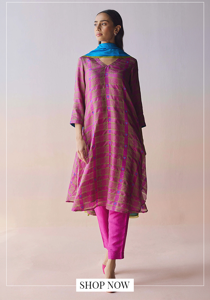 Jamdani kurta set