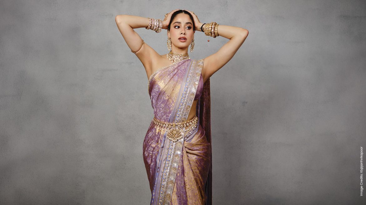 Janhvi Kapoor wearing kamarbandh