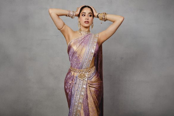 Janhvi Kapoor wearing kamarbandh