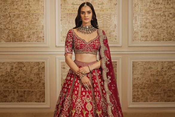 Jewellery Colour Palette for Red Bridal Wear