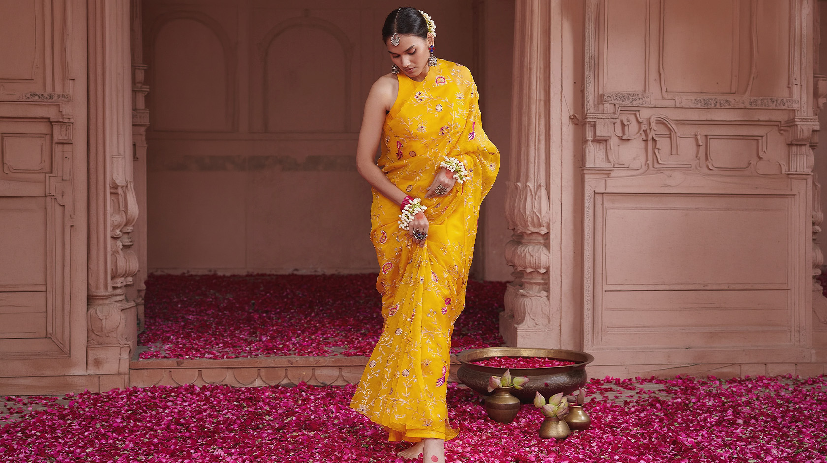 Lightweight Sarees to Wear This Ganesh Chaturthi