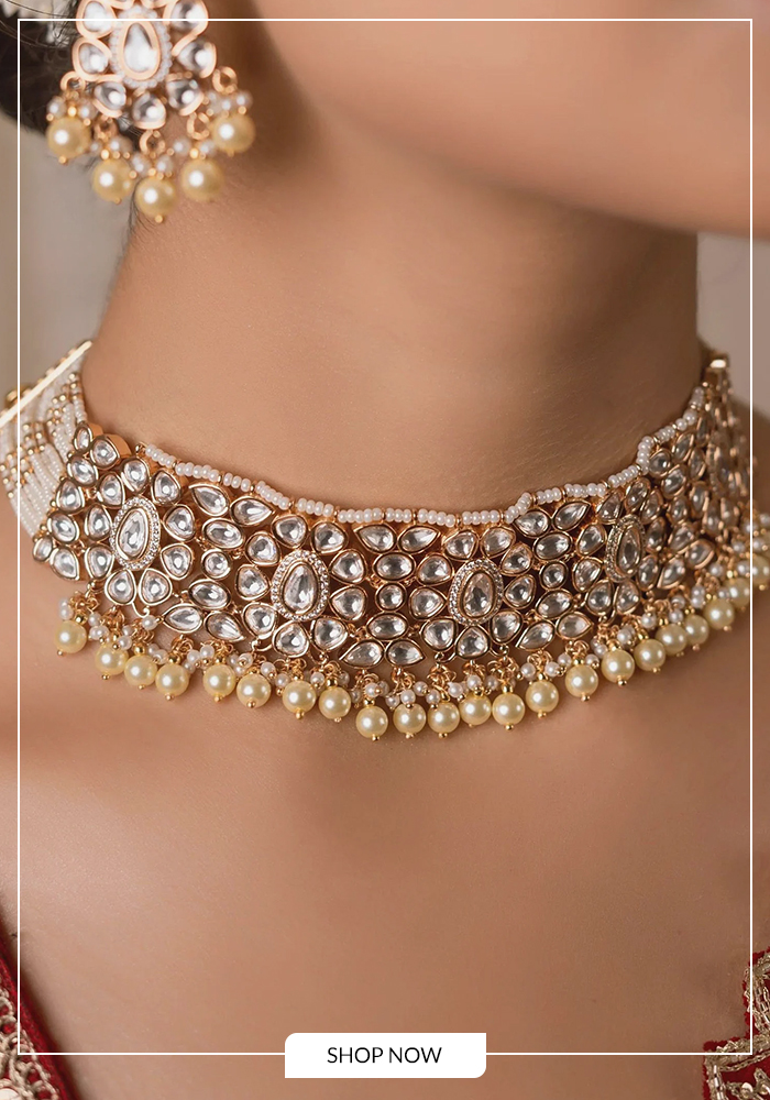 Luminous Uncut Diamonds & Pearls