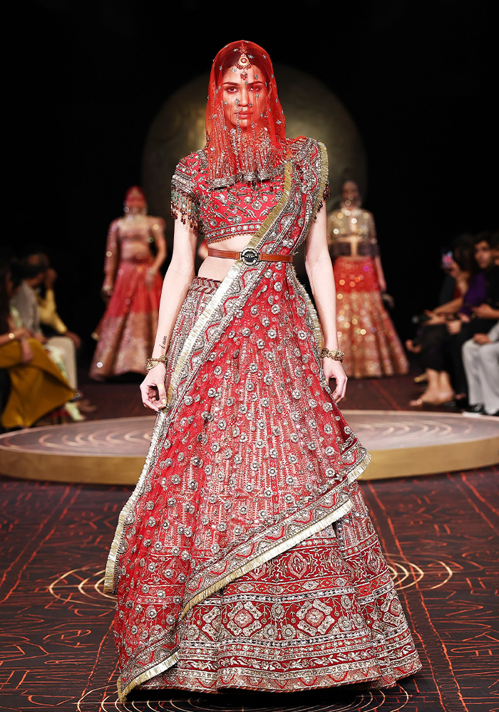 Micro Veil on India Couture Week