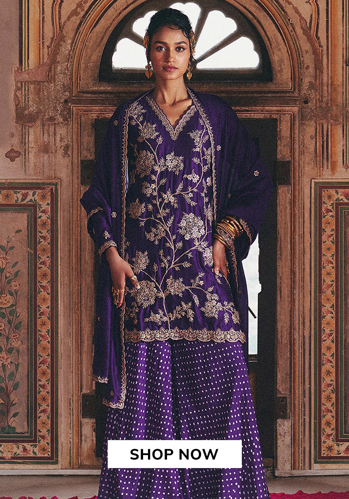 Pink City by Sarika punjabi bridal suit
