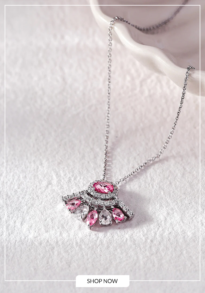 Pink Diamond Pendant