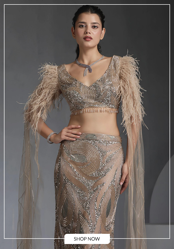 Pre draped saree with cape