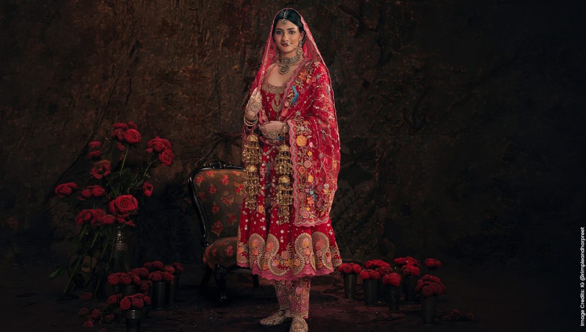 Rimple and Harpreet Narula punjabi bridal suit
