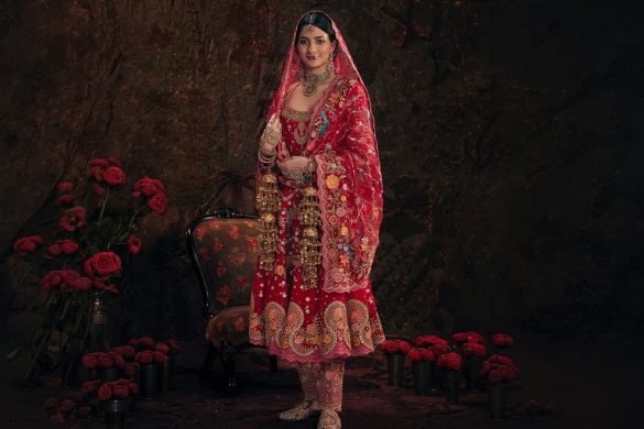 Rimple and Harpreet Narula punjabi bridal suit