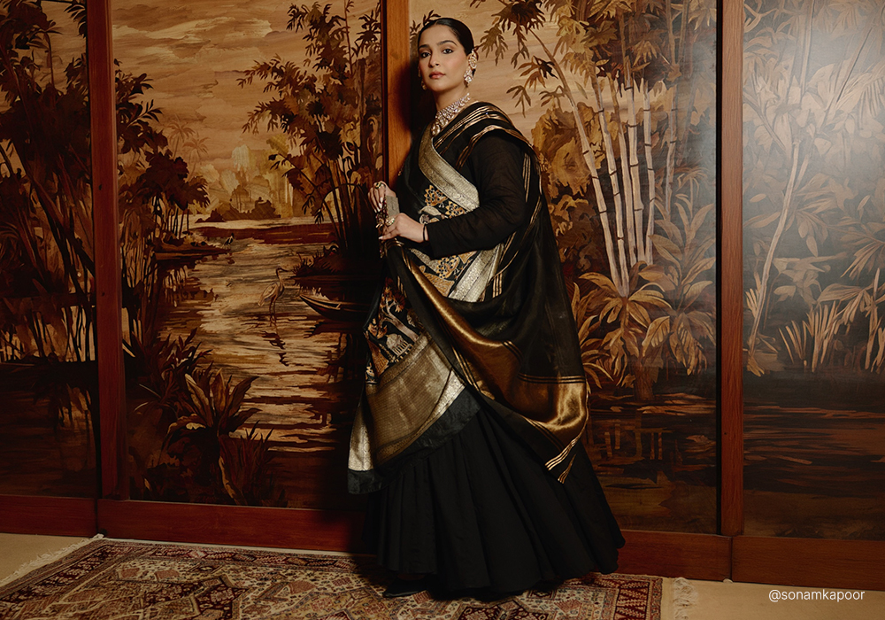 Sonam Kapoor wearing Raw Mango anarkali'
