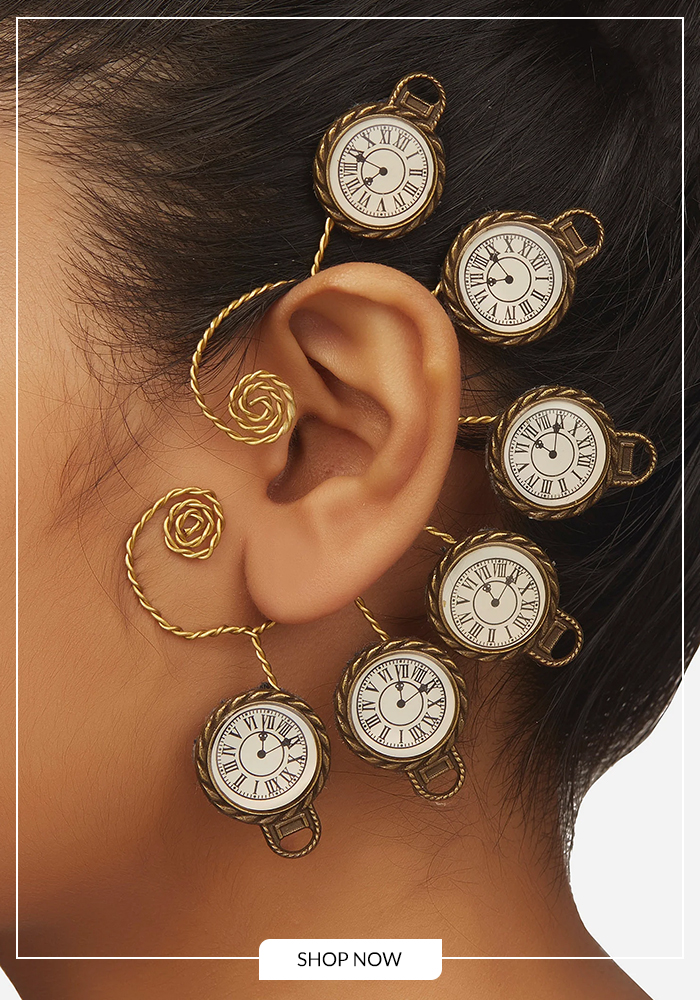 The Six O clock earring