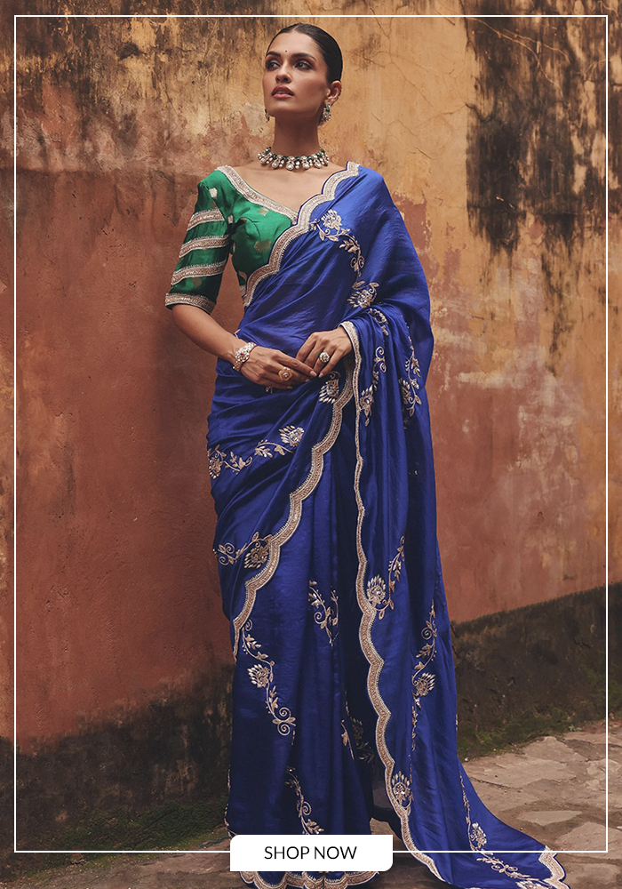 5. Peacock Blue + Mehendi Green 