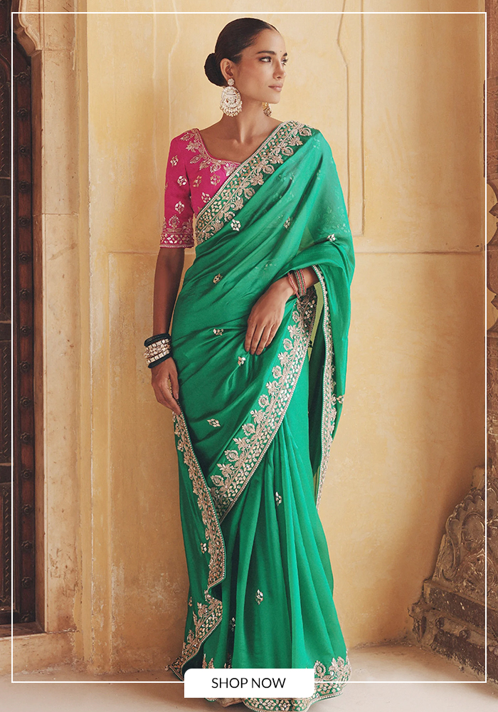 9. Rani Pink + Emerald Green 