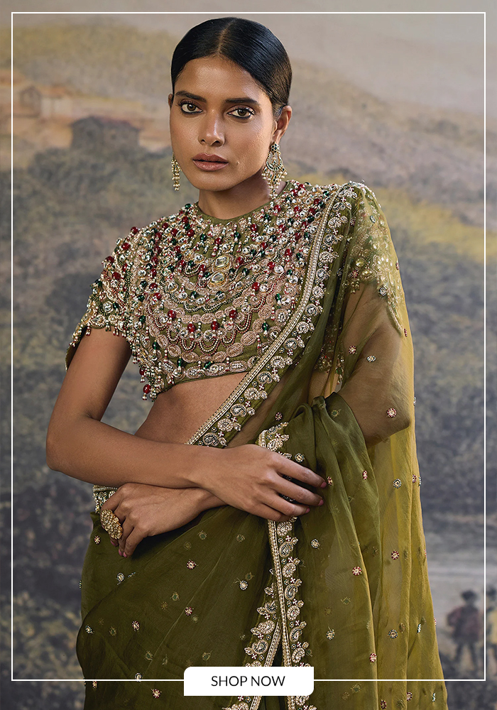 9. Bejewelled Blouses
